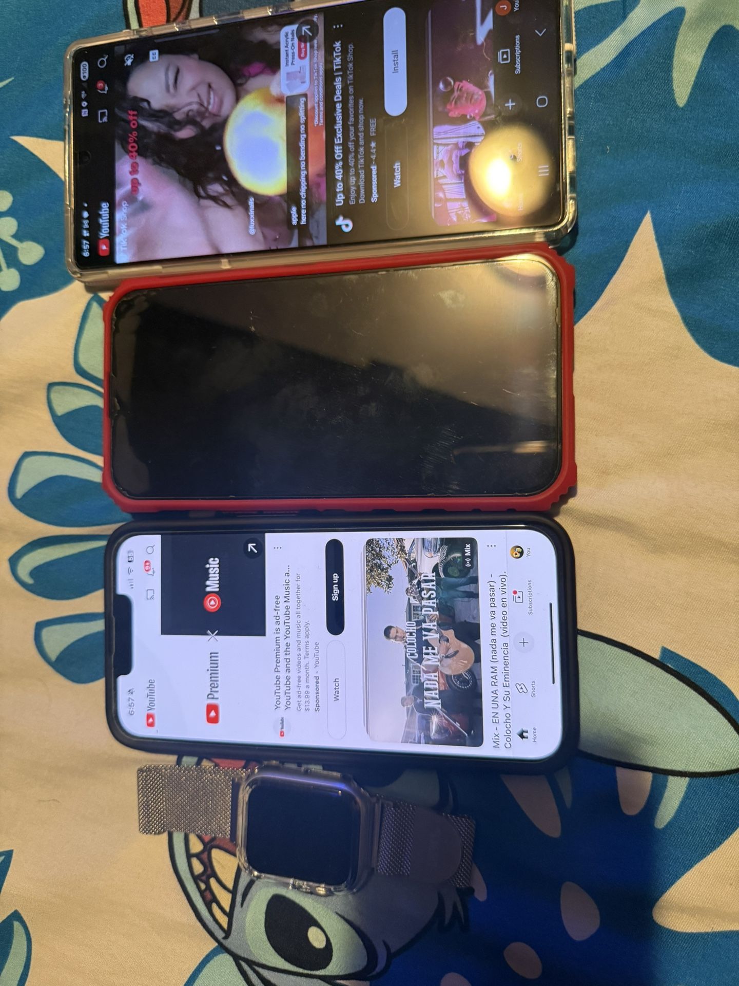 Phones And Watch