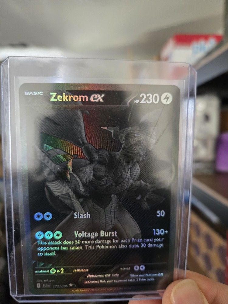 Zekrom Ex From Black Bolt