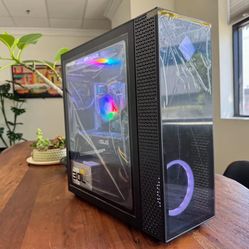 Gaming PC RGB Desktop Computer i7 32GB 1TB SSD 2TB NVIDIA GTX 1050 WIFI WIN1O