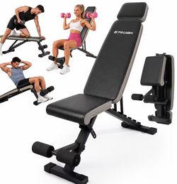 Adjustable Weight Bench | Folding Workout Bench | Home Gym | 800 LB Capacity