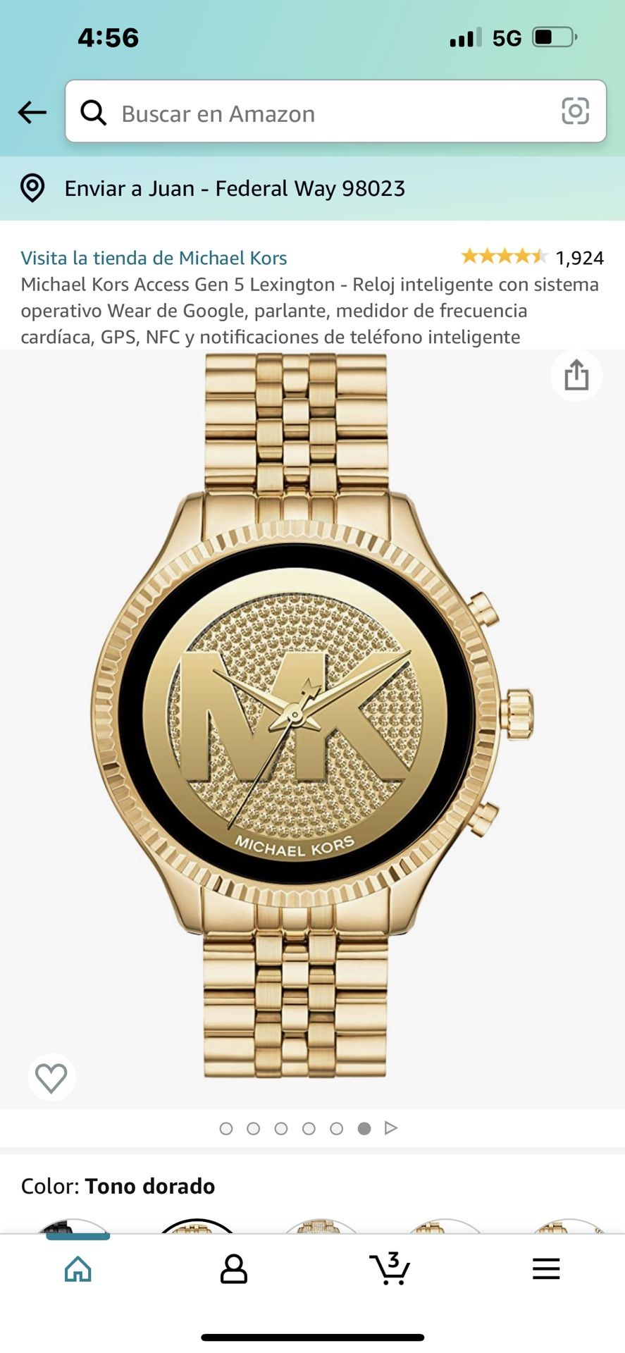 Lexington Watch Michael Kors Access Lexington Gen Michael Kors