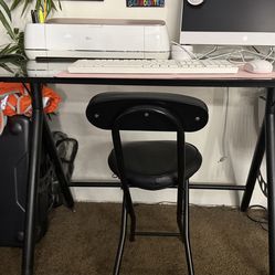 COMPUTER TABLE W/ CHAIR