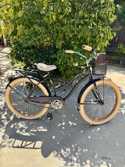 Bike-Huffy 26" Nel Lusso Beach Cruiser-Step Through