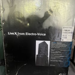 1 Electro voice 18 “ Passive Subwoofer 