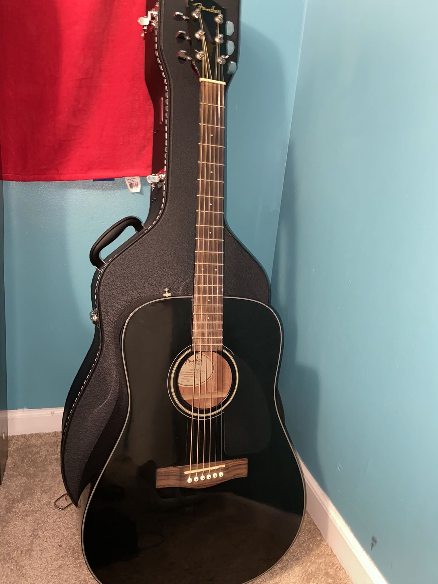 Fender Acoustic Guitar (with Case)