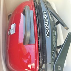 blue rhino crossfire grill bbq with propane tank