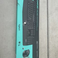 Comfort MK345 Wireless Keyboard and Mouse