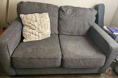 Grey Love seat
