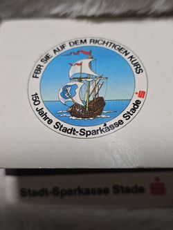 Stadt-Sparkasse Stade 150 Jahre Commemorative Item