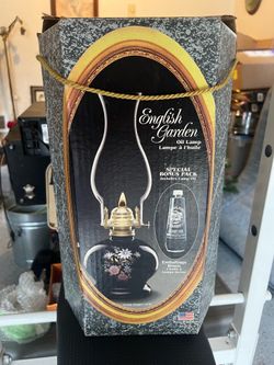 English Garden Oil Lamp