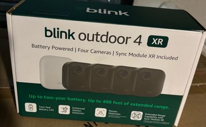 Blink outdoor cameras 4 XR