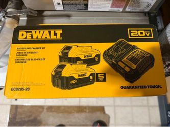 Dewal batteries and charger