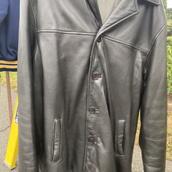 Men’s Leather Jacket Size Medium 