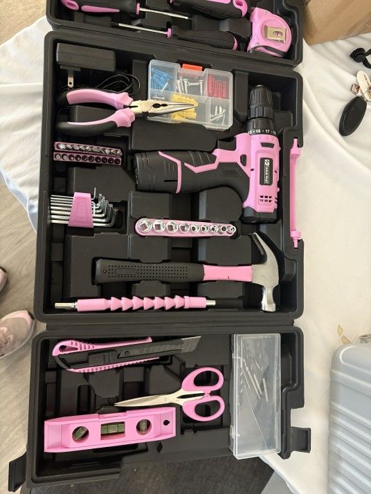 Cordless Power Drill Set