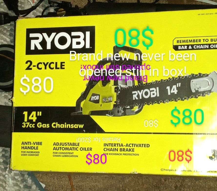Ryobi 14 Inch Chainsaw Brand New In Box Oh Sorry I