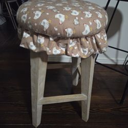 Cute Chicken Cover Bar Stool
