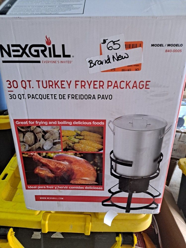 30 Qt. Turkey Fryer Package