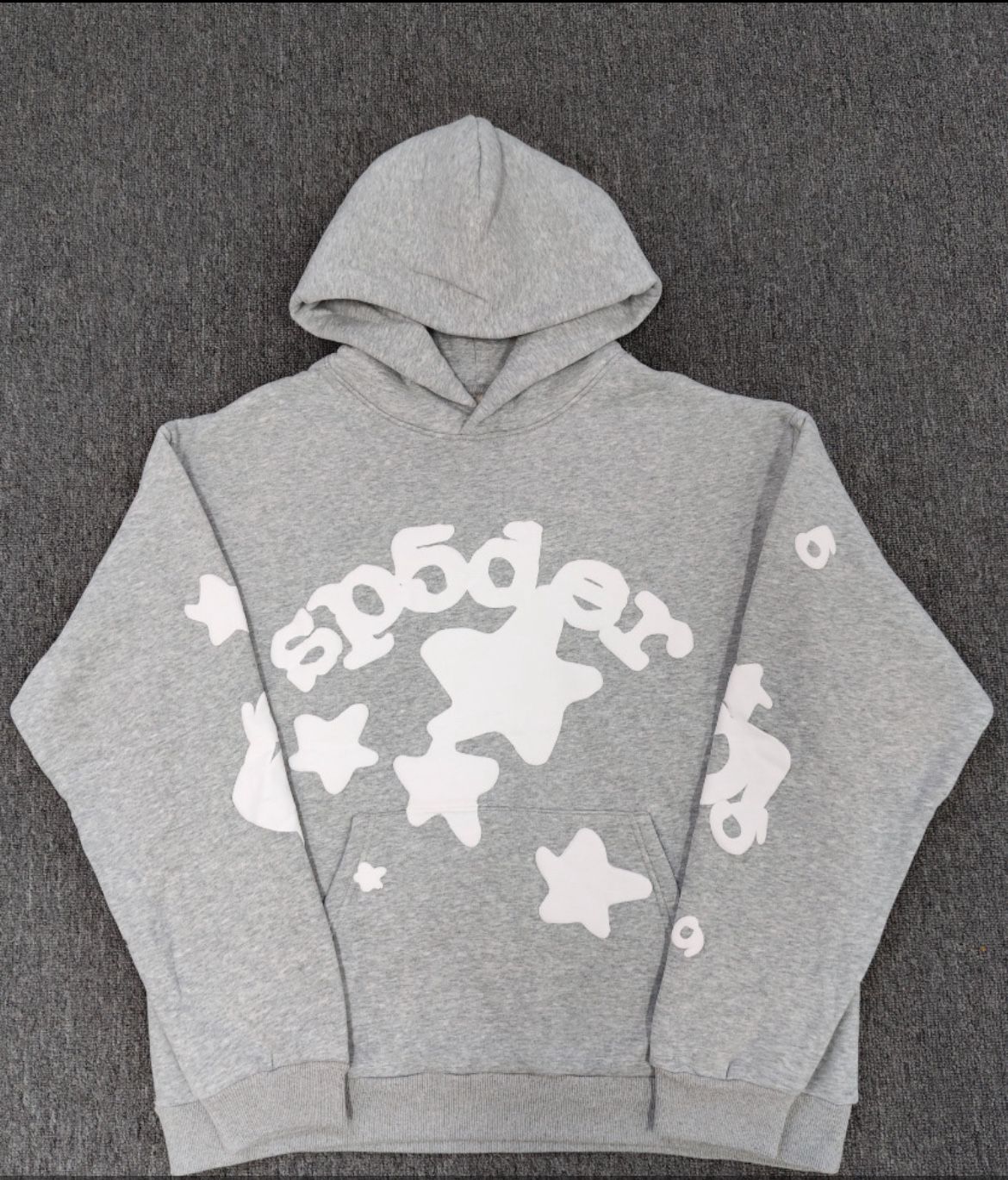 Grey Spider Hoodie