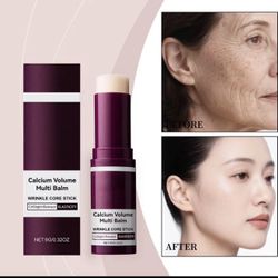 Calcium Multi Balm Stick, Korean Wrinkle Core Stick,Collagen Moisturing Stick, Anti-aging