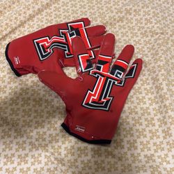 Texas Tech Football Gloves
