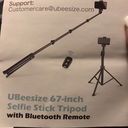 Selfie Stick & Tripod w Remote