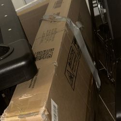 Homsee Home Office Computer Desk Corner Desk with 3 Drawers and 2 Shelves, 55 Inch Large L-Shaped St