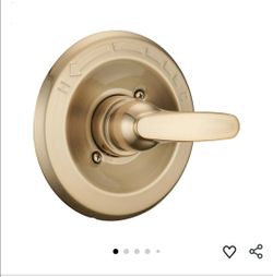 2190: New Shower Trim Kit Replacement for 13/14 Series, Shower Cover Plate with Handle fit Champagne Gold, Shower Cover Plate with Handle (Valve& Catr