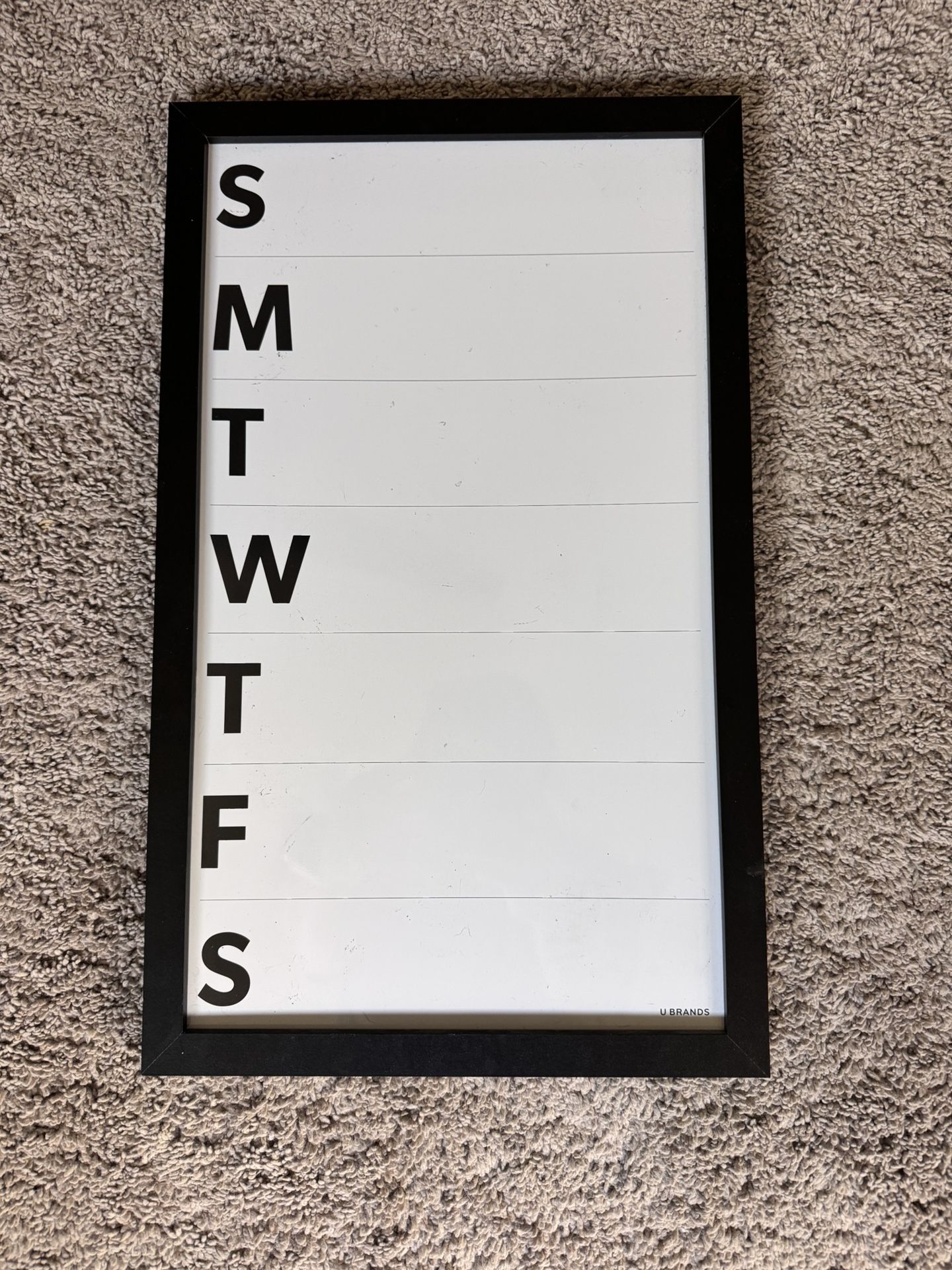 Magnetic White Board Meal Planner