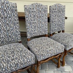 French “pied de mouton” Chairs