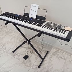 Starfavor 88-Key Digital Piano Keyboard with Accessories