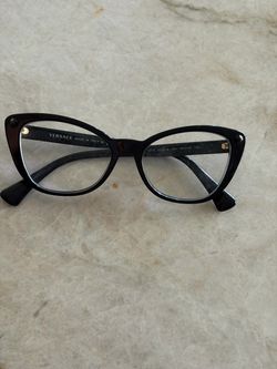 Versace Cat-Eye Eyeglasses Frames Black