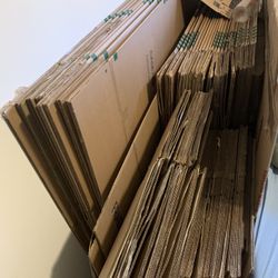 Assorted Moving Boxes - See Description