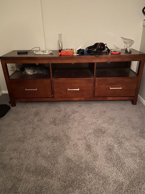 Cherry TV stand