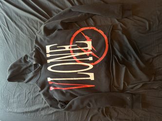 Vlone X Fragment Reversible Hoodie Size Medium. %1000 Authentic