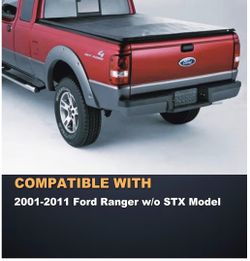 Driver side. (LH )Tail Lights Compatible With Ford Ranger 2001-2011 Rear Lamps (Smoke Red)