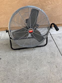 Dayton 24” commercial fan 3 speed asking $140