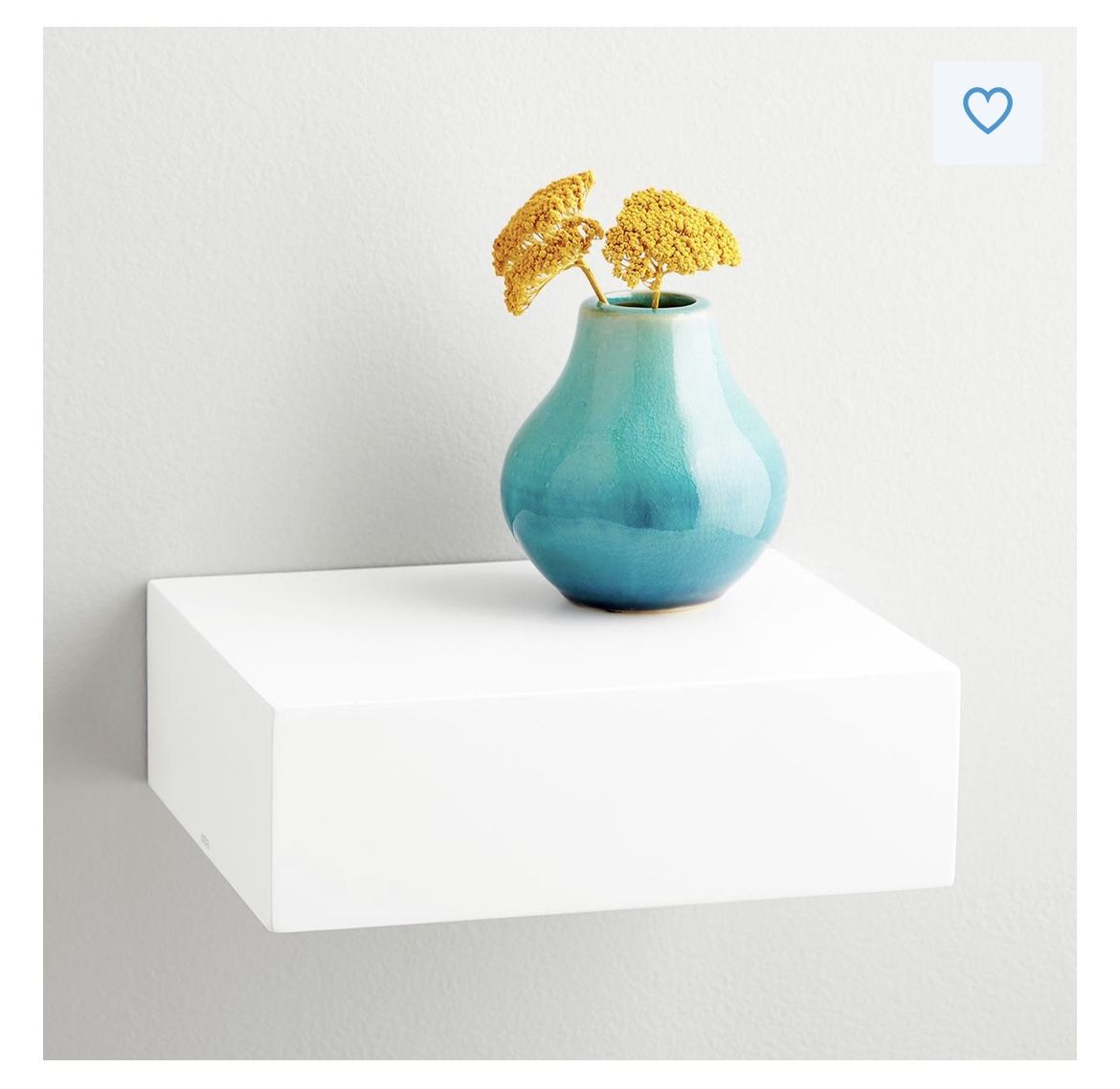 Two Floating Storage Shelves