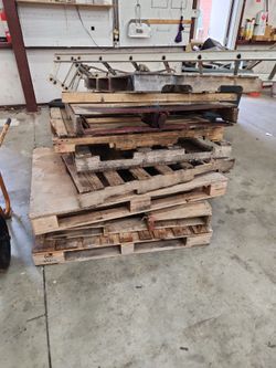 Wood pallets
