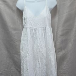 Women Seersucker Maxi A-Line Dress From A New Day Size X Small