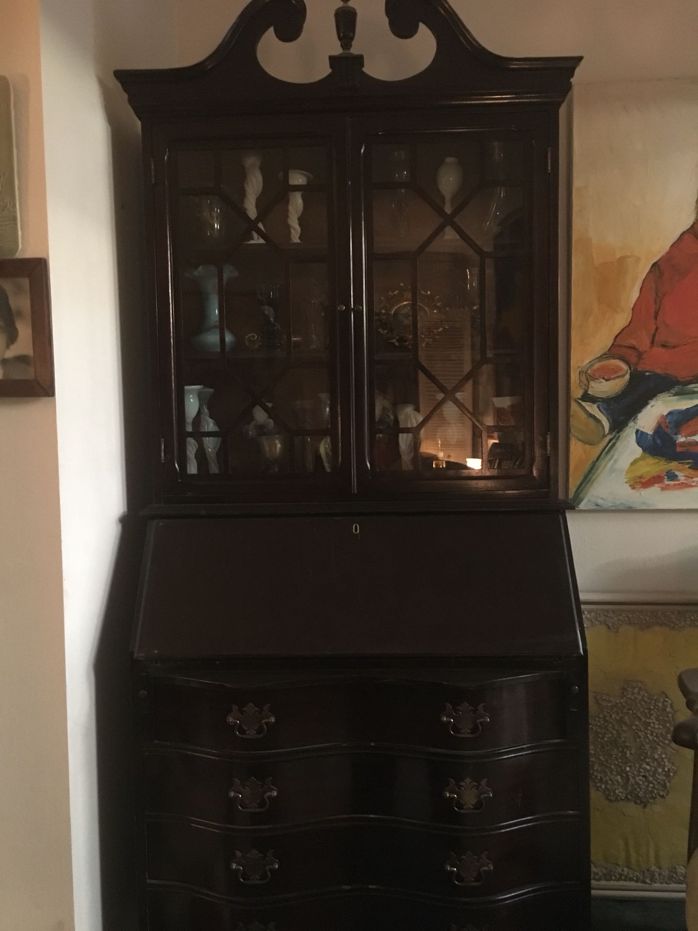 Antique Federal Desk. In our family since 1940