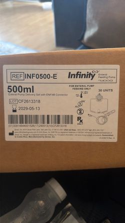 Infinity Enteral feeding pump bag