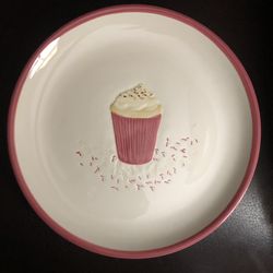 Oneida confetti cakes plate cake plate