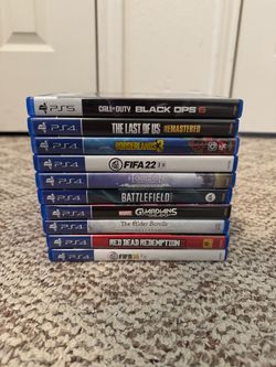 Sony PlayStation 5 games and 4 selling individually as well send offer