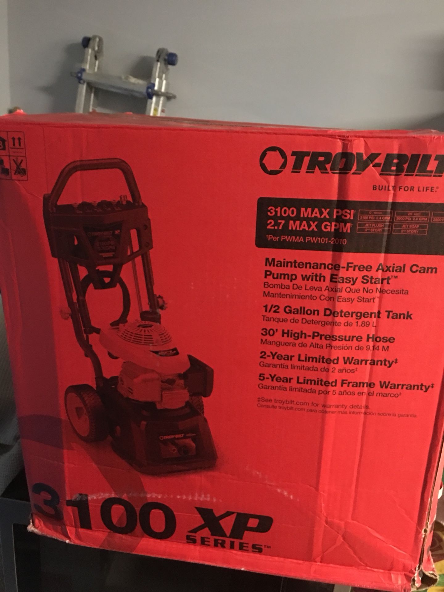 Troy-Bilt 3100 XP Series Pressure Washer