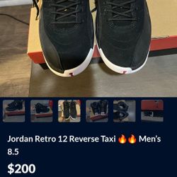 Nike Air  Jordan 12s Retro 