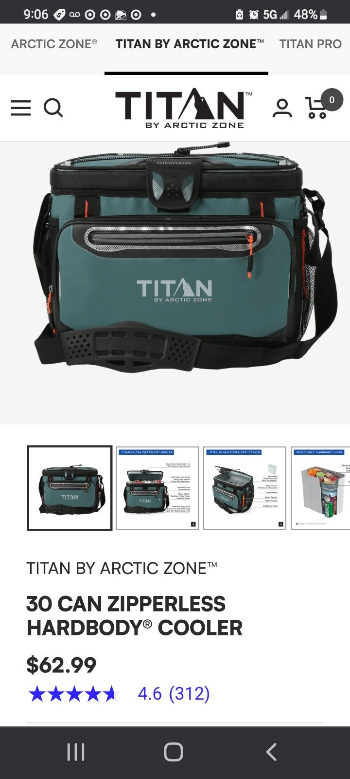 Artic Zone Titan 30 Can