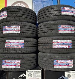 215/45r17 American Selling a set of new tires with a 50,000-mile warranty ✅🤩