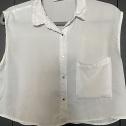 White Button Up Shirt 