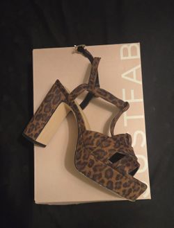 Leopard Print Heels