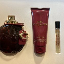Coach Wild Rose 🌹 Perfume Set 